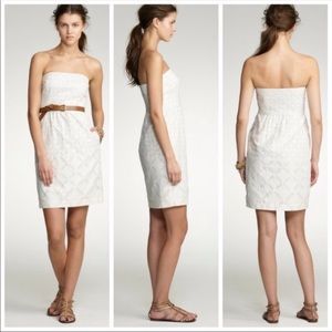 NWT J. Crew eyelet “Ginny” dress sz 0[